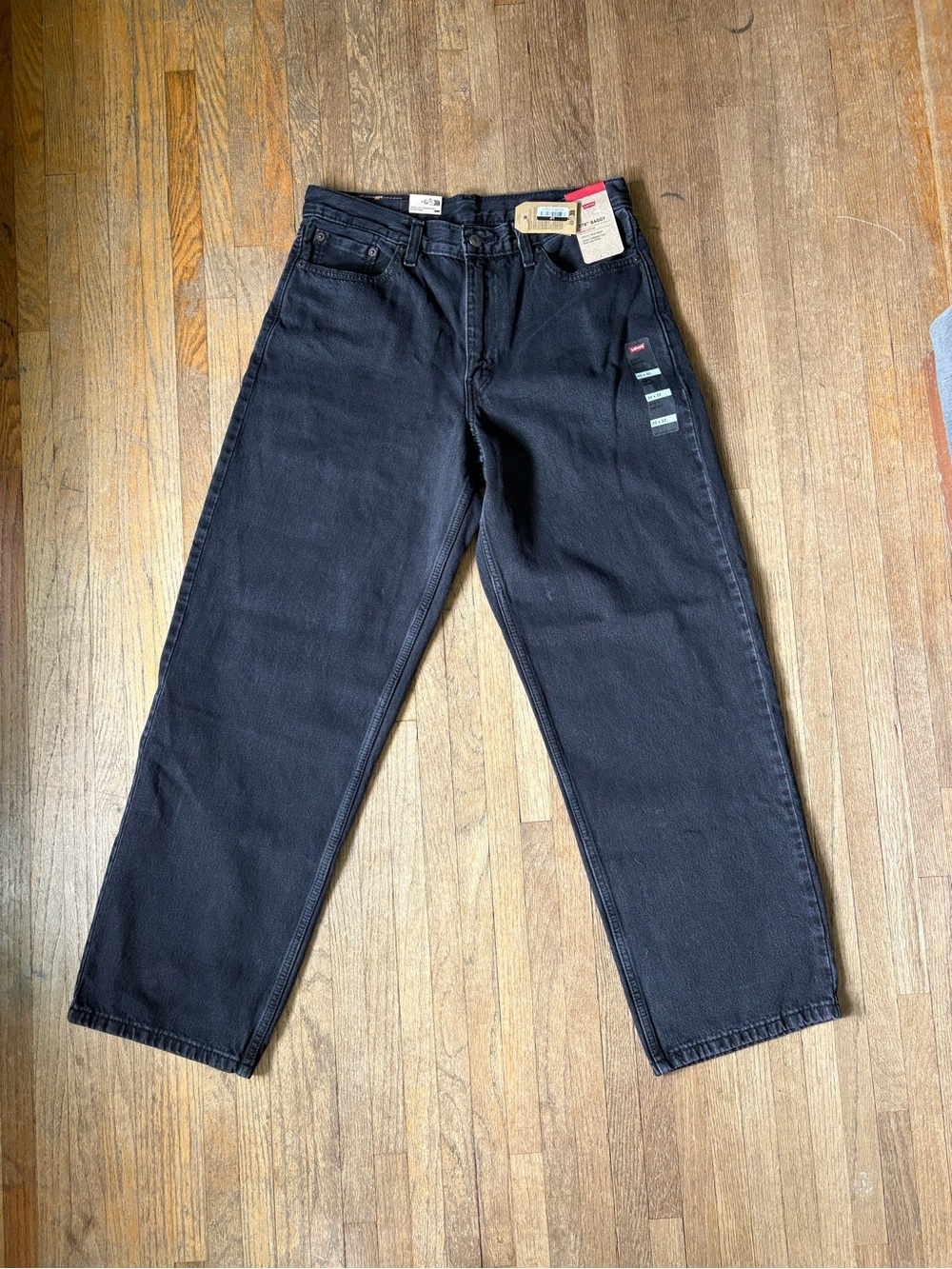 Levi's Men's Black 578 30x32 Straight-Leg Baggy Jeans Brand New with Tags